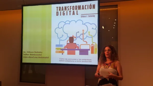 Débora Slotnisky, conferencista para eventos corporativos sobre Inteligencia Artificial